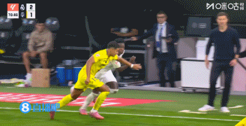 放倒维尼修斯两黄变一红！阿斯：黄潜将对圣地亚哥的违例  提出上诉